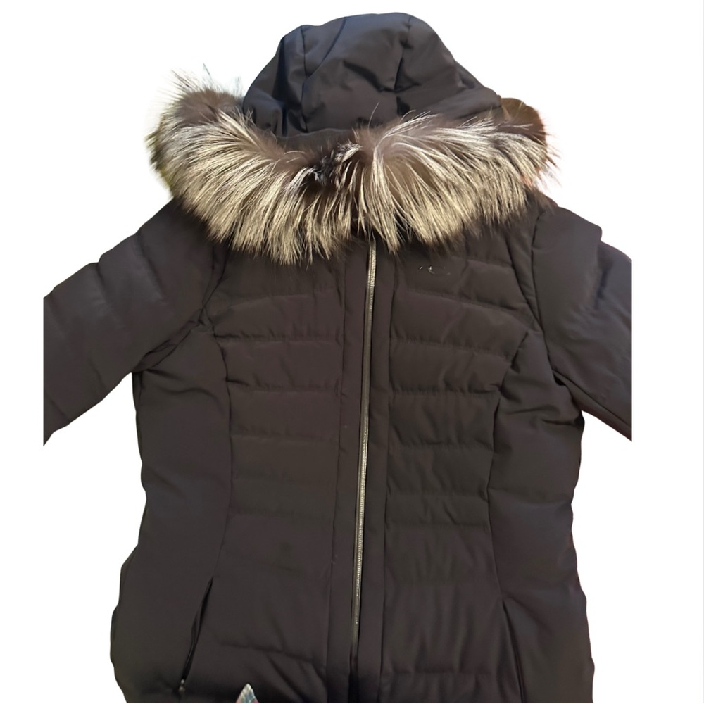 KJUS Women's Black Fur-Trimmed Jacket
